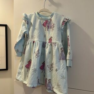 Disney Frozen Light Blue Dress 2T